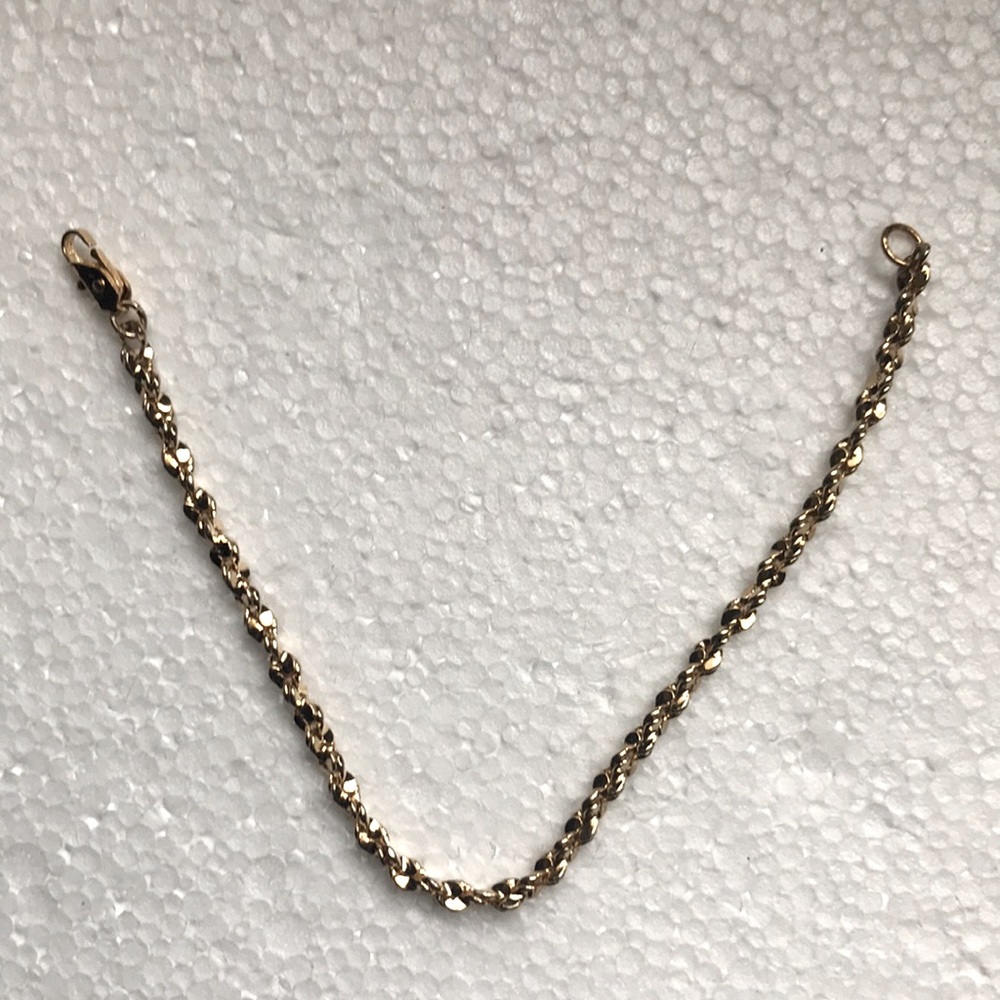 Rope Bracelet 14K Yellow Gold